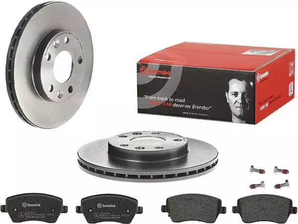 BREMBO TARCZE+KLOCKI P DACIA DUSTER I II 269MM