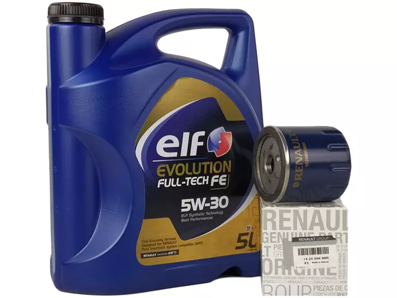 OE RENAULT FILTR+OLEJ 5W30 NISSAN NOTE II 1.5 DCI