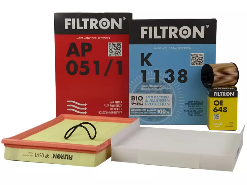 FILTRON ZESTAW FILTRÓW OPEL MERIVA A 1.4 TWINPORT