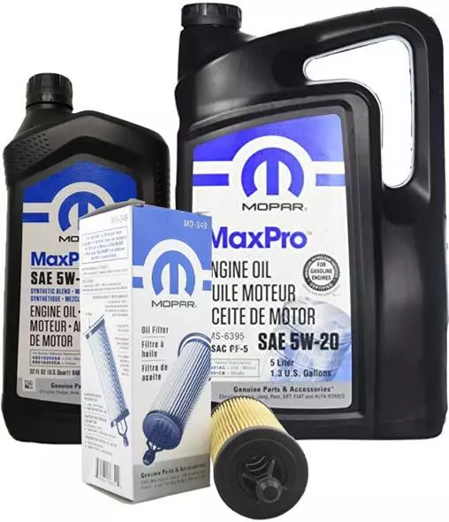 MOPAR MAXPRO 5W20 5,946L + FILTR OLEJU MO-349