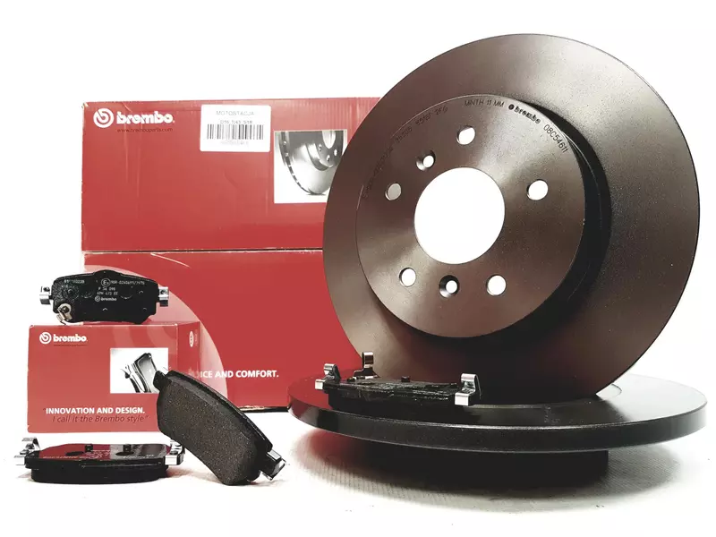 BREMBO TARCZE+KLOCKI TYŁ NISSAN QASHQAI J11 290MM