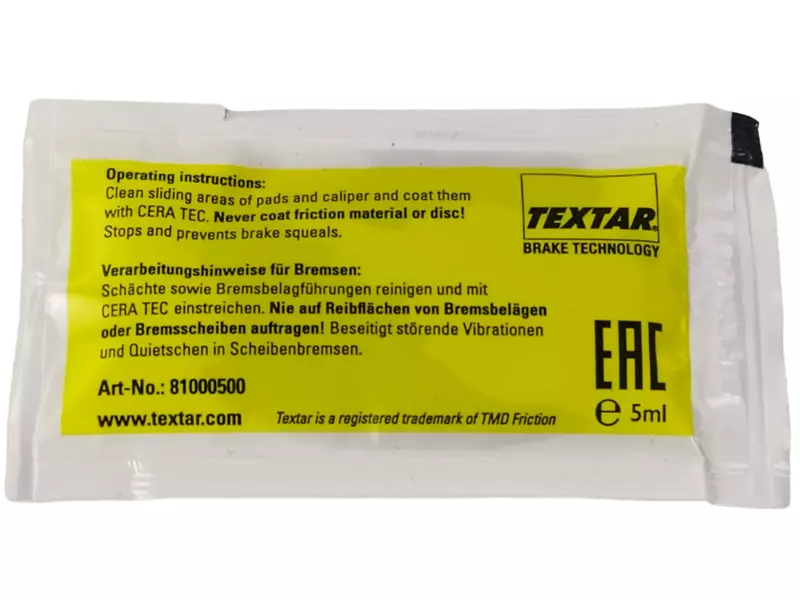 TEXTAR CERA TEC+HYDRA TEC SMARY DO HAMULCÓW 5+5ML 