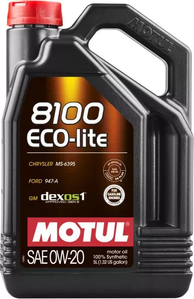 MOTUL 8100 ECO-LITE 0W20 API SN RC ILSAC GF-5 5L