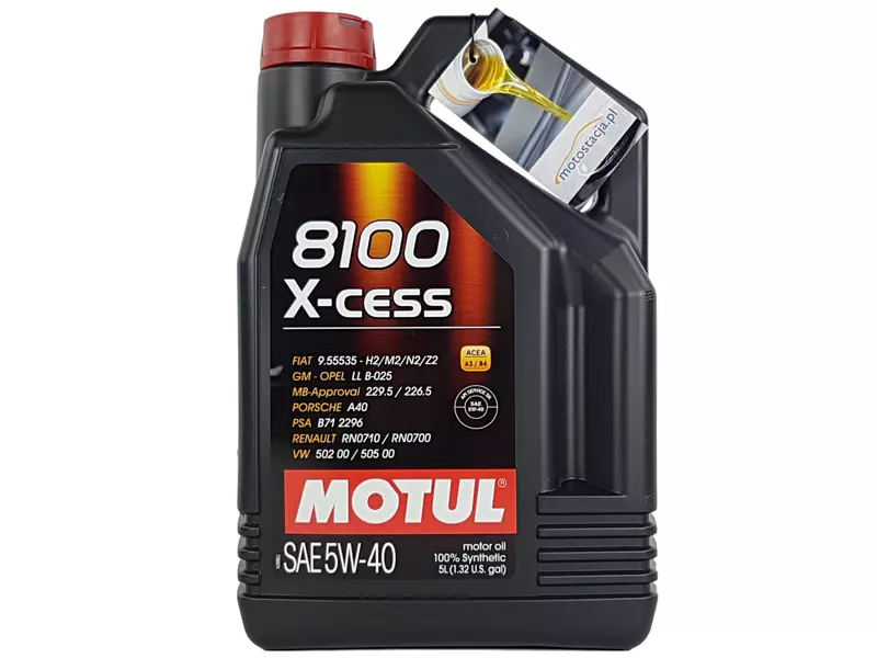 MOTUL 8100 X-CESS 5W40 SN/CF A3/B4 5L