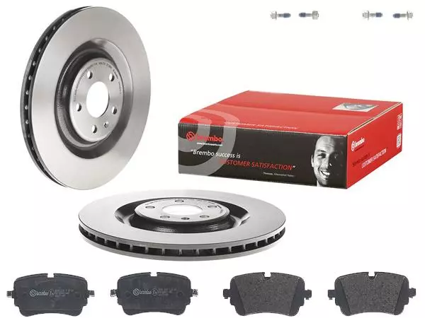 BREMBO TARCZE+KLOCKI TYŁ AUDI A6 C8 A7 4K 350MM