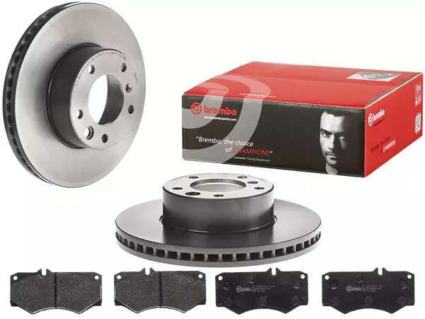 BREMBO TARCZE+KLOCKI P MERCEDES G36 AMG W463 315MM