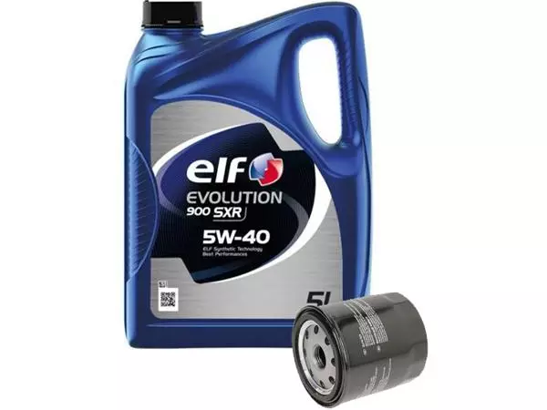 ELF EVOLUTION 900 SXR 5W40 5L+FILTR OLEJU OP642/3