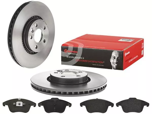 BREMBO TARCZE+KLOCKI PRZÓD LR FREELANDER II 316MM