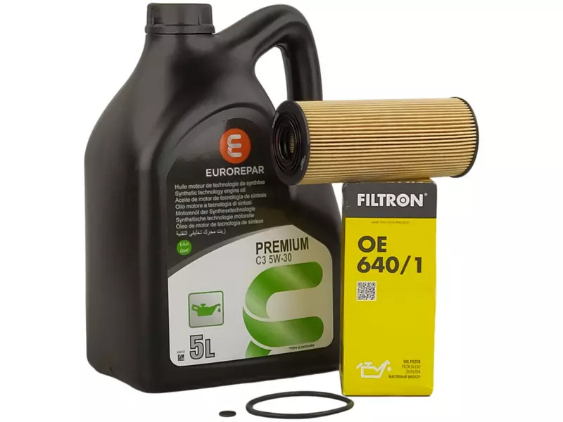 EUROREPAR PREMIUM C3 5W30 5L+FILTR OLEJU OE640/1