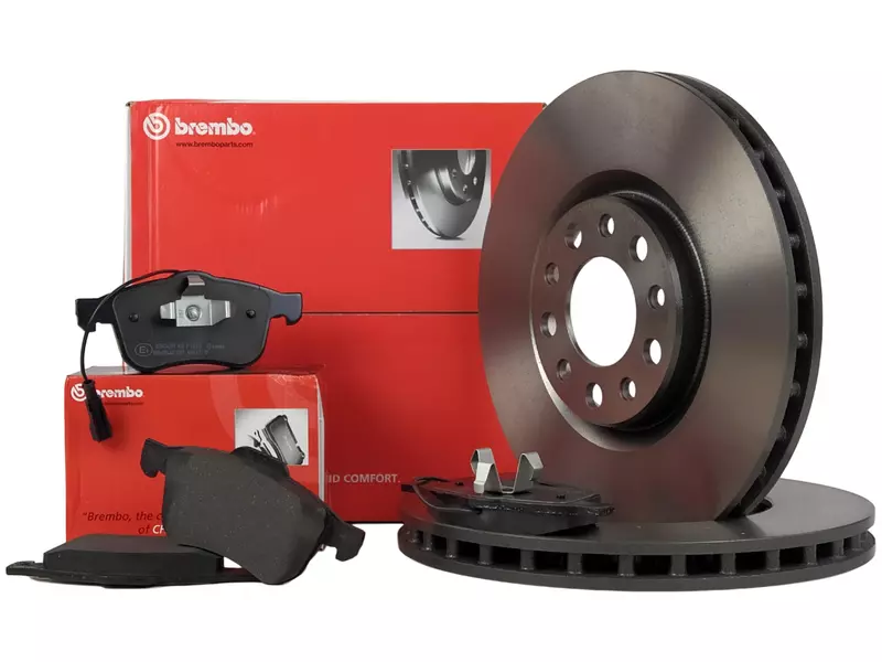 BREMBO TARCZE+KLOCKI PRZÓD ALFA ROMEO GIULIETTA