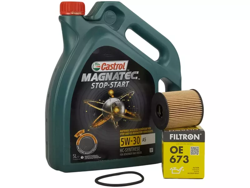 CASTROL STOP-START 5W30 A5 5L+FILTR OLEJU OE673