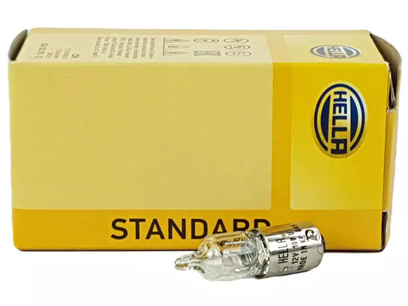 HELLA ŻARÓWKA HALOGEN H6W 12V 6W BAX9S