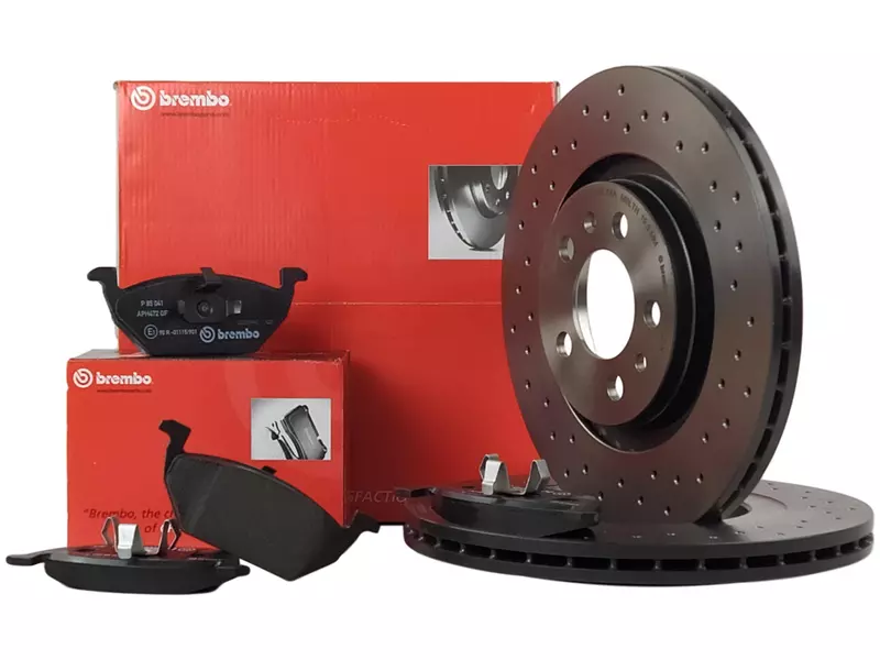 BREMBO XTRA TARCZE+KLOCKI PRZÓD SEAT LEON I 280MM