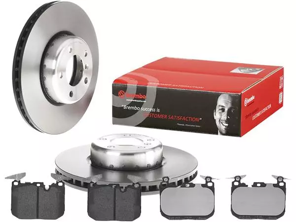 BREMBO TARCZE+KLOCKI PRZÓD BMW 1 F20 F21 340MM