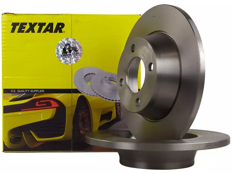 TEXTAR TARCZE HAMULCOWE PRZÓD AUDI 80 B4 280MM