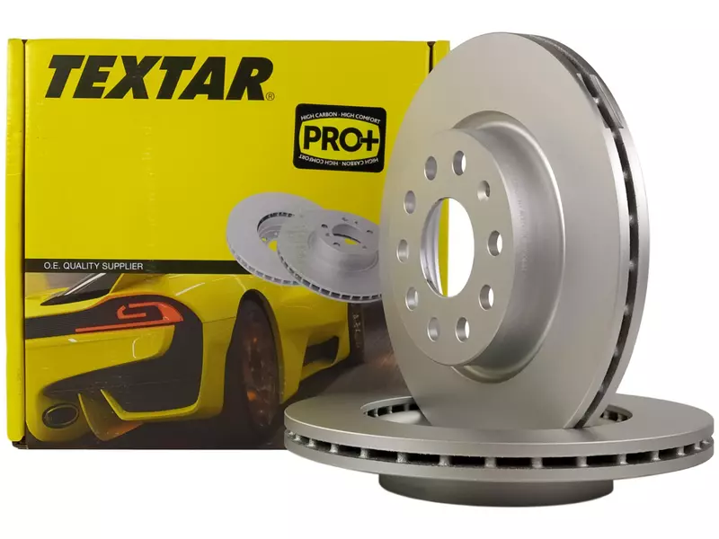 TEXTAR TARCZE PRZÓD 280MM AUDI A3 SEAT ALTEA LEON