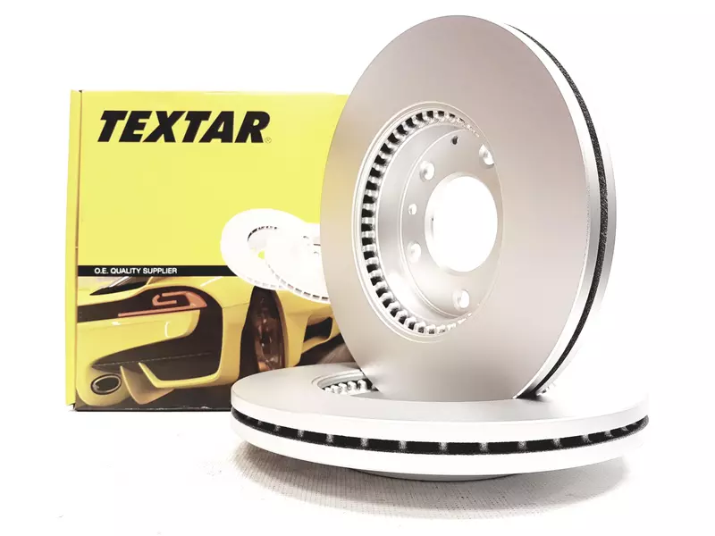 TEXTAR TARCZE+KLOCKI PRZÓD+TYŁ MAZDA 6 282,5MM KPL 