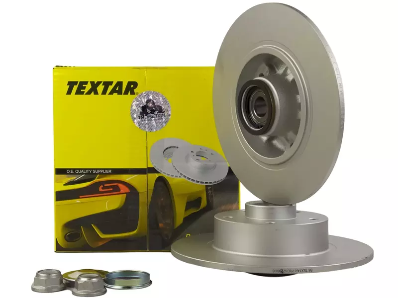 TEXTAR TARCZE+KLOCKI TYŁ RENAULT FLUENCE MEGANE III 260MM 