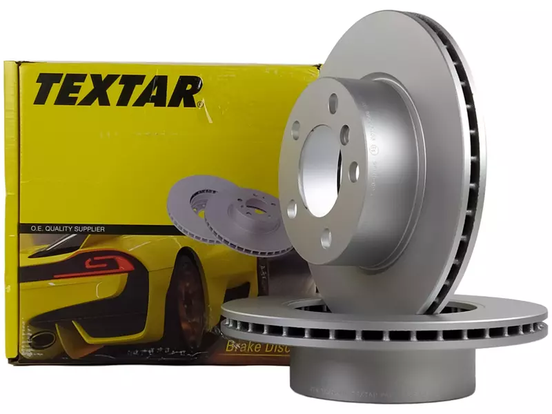 TEXTAR TARCZE+KLOCKI PRZÓD BMW 1 E81 E87 284MM 