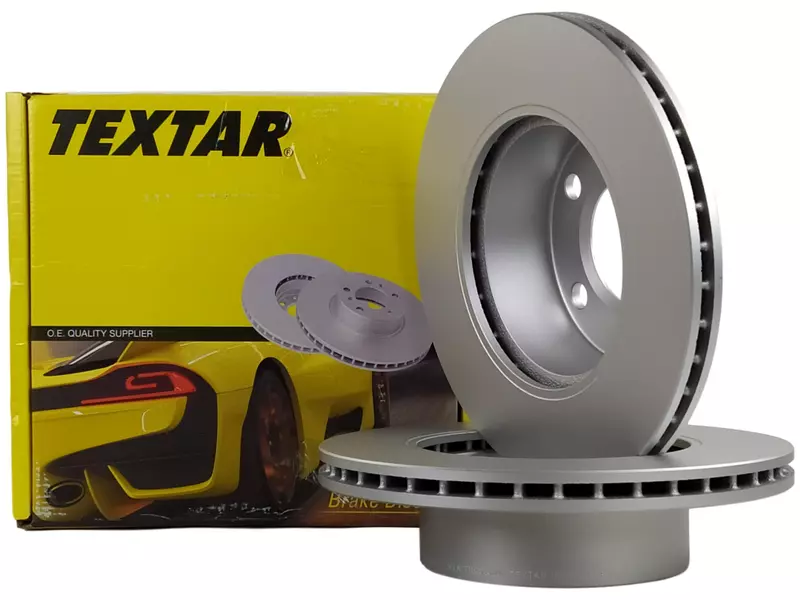 TEXTAR TARCZE+KLOCKI PRZÓD BMW 1 E81 E87 284MM 