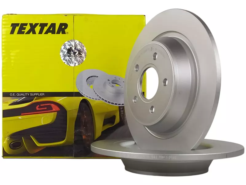 TEXTAR TARCZE+KLOCKI TYŁ FORD MONDEO V MK5 302MM 