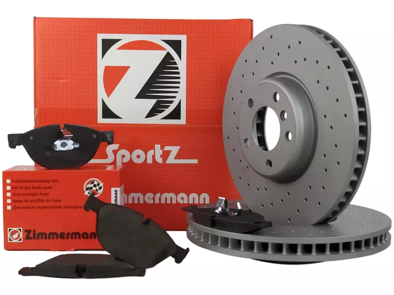 ZIMMERMANN SPORT TARCZE+KLOCKI P BMW 6 F12 348MM