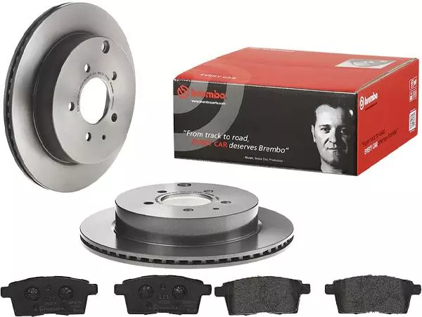 BREMBO TARCZE+KLOCKI TYŁ MAZDA CX-7 ER 302MM