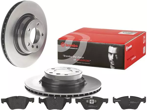 BREMBO TARCZE+KLOCKI PRZÓD BMW 1 E81 E87 330MM