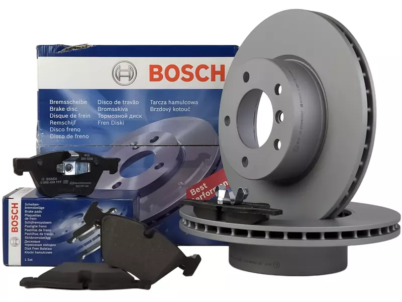 BOSCH TARCZE+KLOCKI PRZÓD BMW 1 E81 E87 300MM