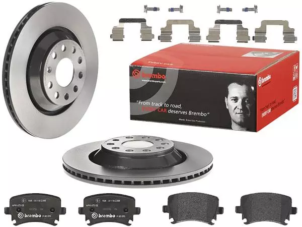 BREMBO TARCZE+KLOCKI T AUDI A3 RS3 8P 310MM