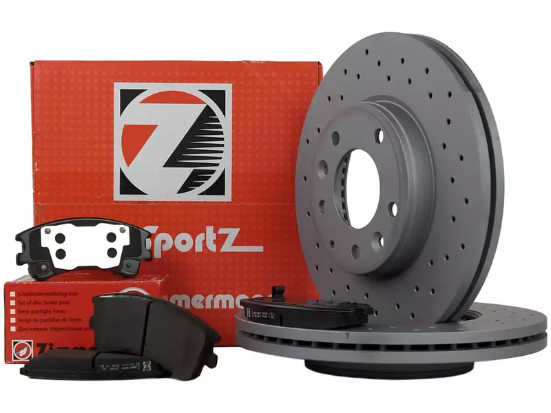 ZIMMERMANN SPORT TARCZE+KLOCKI P MAZDA 6 GG GY