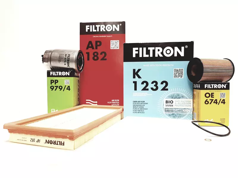 FILTRON ZESTAW FILTRÓW KIA CARENS II 2.0 CRDI 140KM