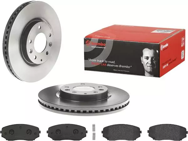 BREMBO TARCZE+KLOCKI PRZÓD MAZDA CX-7 ER 296MM