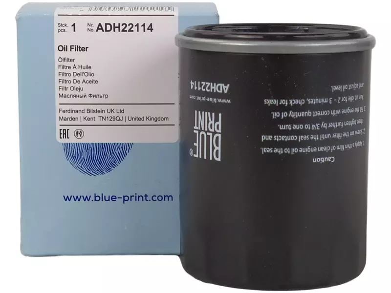 BLUE PRINT FILTR OLEJU ADH22114