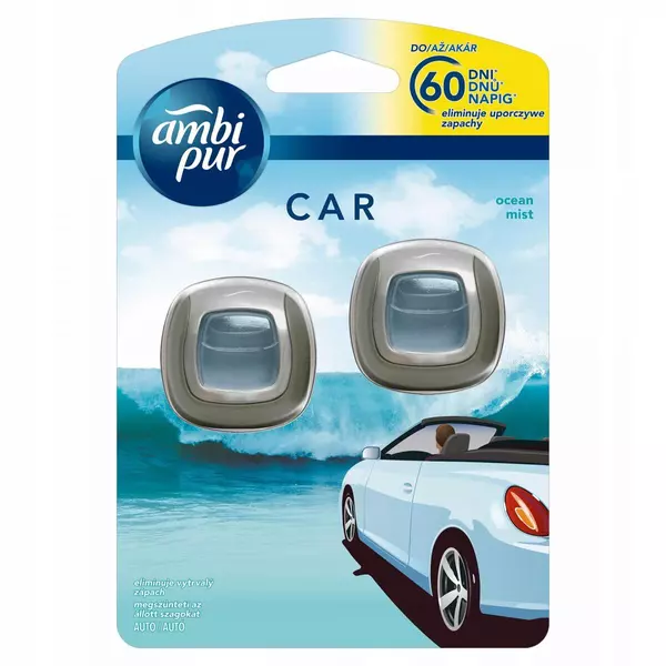 AMBI PUR CAR JAGUAR ODŚWIEŻACZ - OCEAN MIST DUO