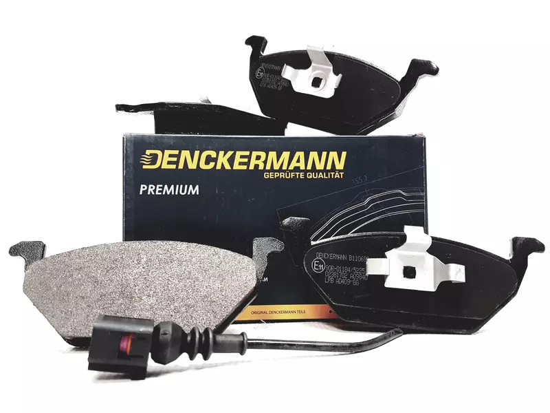 DENCKERMANN TARCZE+KLOCKI PRZÓD AUDI A3 8L1 