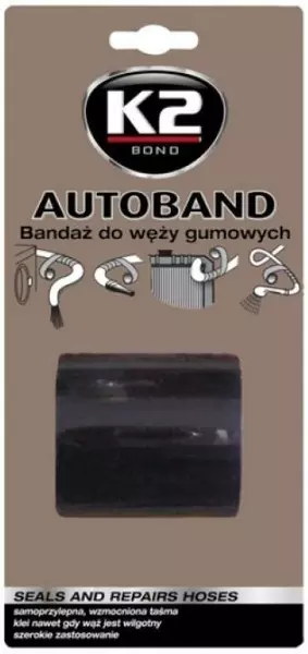 K2 AUTOBAND BANDAŻ DO WĘŻY GUMOWYCH 3Mx5CM