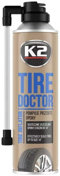 K2 TIRE DOKTOR KOŁO ZAPASOWE W SPRAYU 400ML