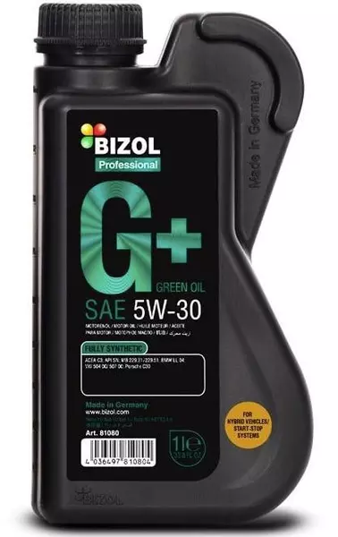 BIZOL GREEN OIL+ 5W30 C3 VW 504.00/507.00 1L