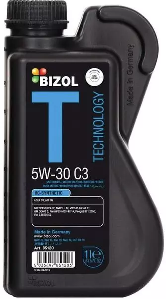 BIZOL TECHNOLOGY 5W30 C3 GM DEXOS2 FORD 917A 1L