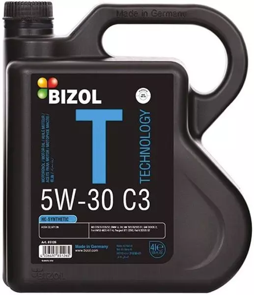 BIZOL TECHNOLOGY 5W30 C3 GM DEXOS2 FORD 917A 4L