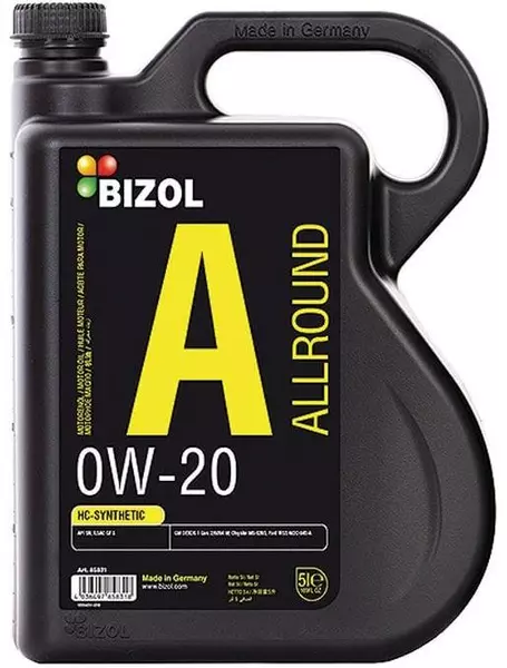 BIZOL ALLROUND 0W20 API SN GM DEXOS1 GEN2 5L