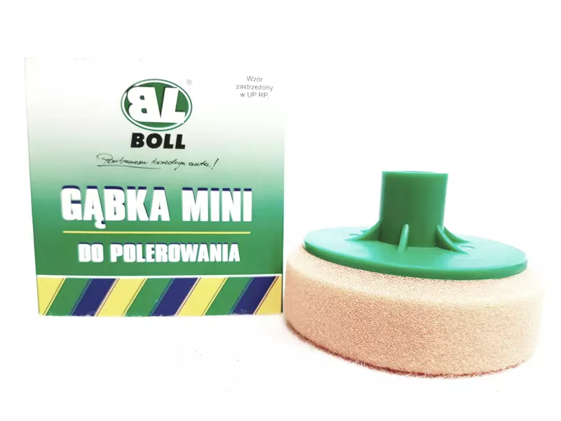 BOLL GĄBKA POLERSKA NA GWINT MINI POMARAŃCZOWA