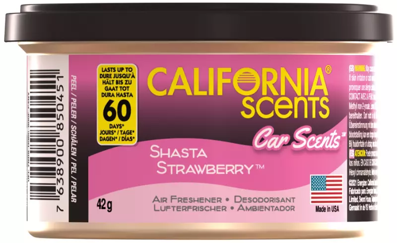 CALIFORNIA SCENTS ZAPACH SHASTA STRAWBERRY