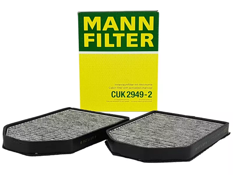 MANN ZESTAW FILTRÓW AUDI A8 D2 2.8 V6 4DS000497- 