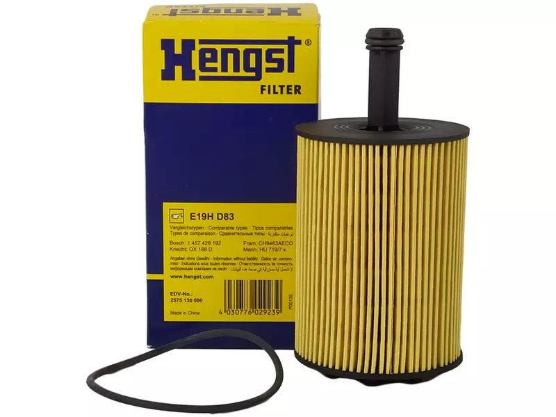 HENGST FILTER FILTR OLEJU E19H D83