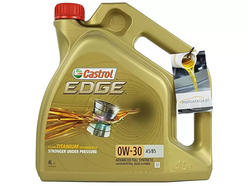 CASTROL EDGE 0W30 A5/B5 6L+FILTR OLEJU OE662 