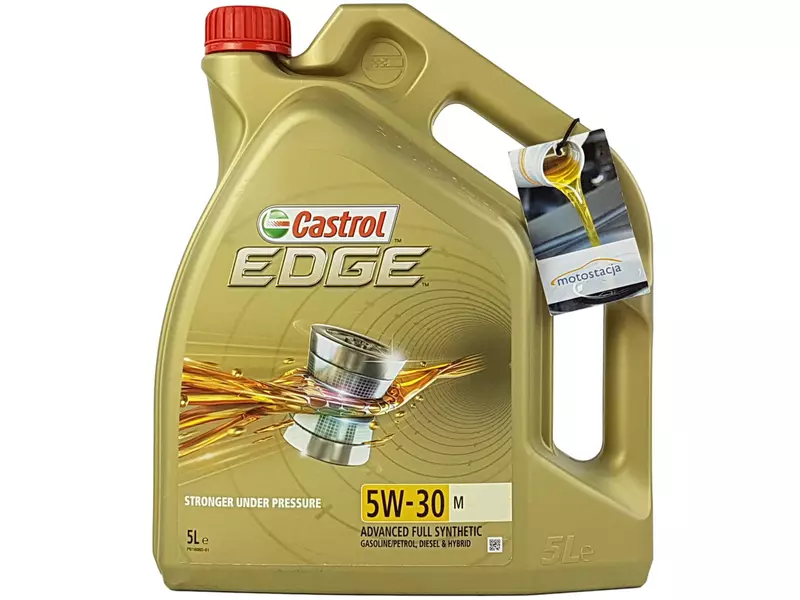 CASTROL EDGE 5W30 M 6L+FILTR OLEJU OE649/6 