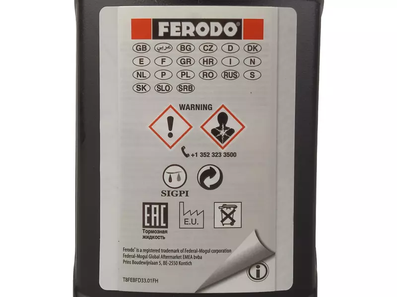 FERODO PŁYN HAMULCOWY DOT-4 DOT 4 1000 ML 1L 