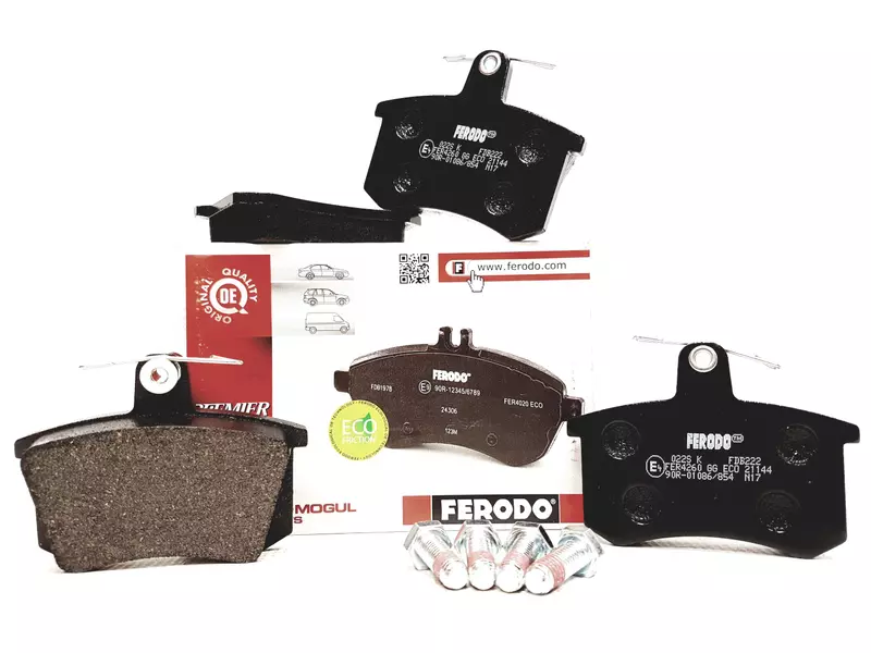 TARCZE BREMBO KLOCKI FERODO AUDI 80 B4 280MM WENTY 